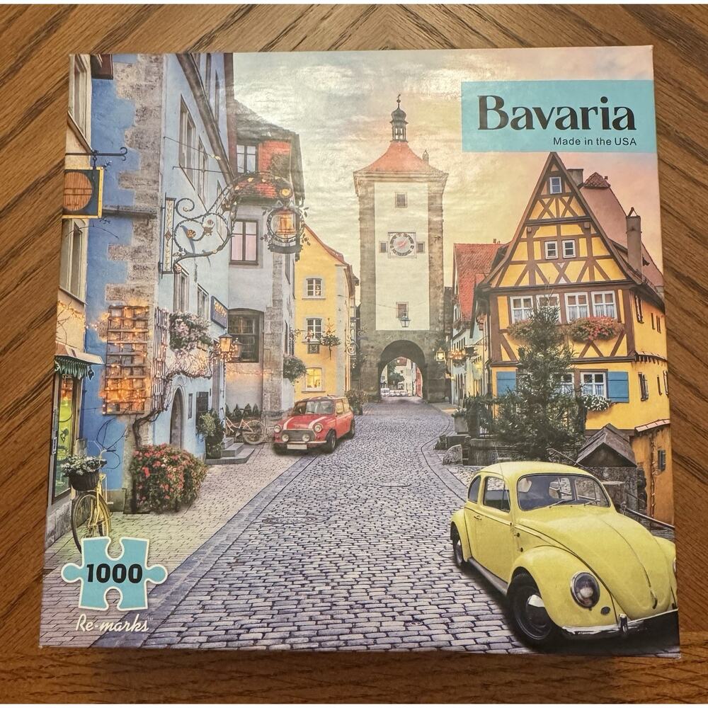 Re-marks 1000 Piece Architecture Jigsaw Puzzle Multicolor Cardboard Complete